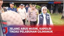 Kapolri dan Panglima TNI Tinjau Pelabuhan Gilimanuk, Ungkap Strategi Antisipasi Kepadatan Arus Mudik