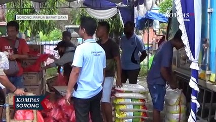 Pemkot Sorong Gelar Pasar Murah Jelang Lebaran