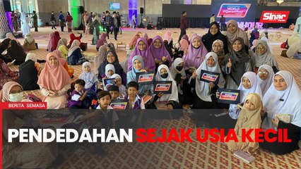 World #QuranHour: Kanak-kanak tadika curi tumpuan