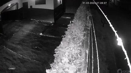 Cliente dá calote em motel após derrubar portão para fugir de pagamento