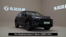 The Range Can Reach 1500 Km, Close-Up Details, New Dongfeng Aeolus L7 Mach e-PHREV 2024