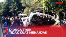 Truk Pasir Timpa Minibus dan Motor di Semarang, Kondisi Sopir Terjepit