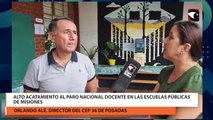 Alto acatamiento al paro nacional docente en las escuelas públicas de Misiones