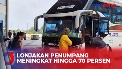 H-6 Lebaran, Pemudik Terminal Pulogebang Jakarta Timur Alami Lonjakan Penumpang