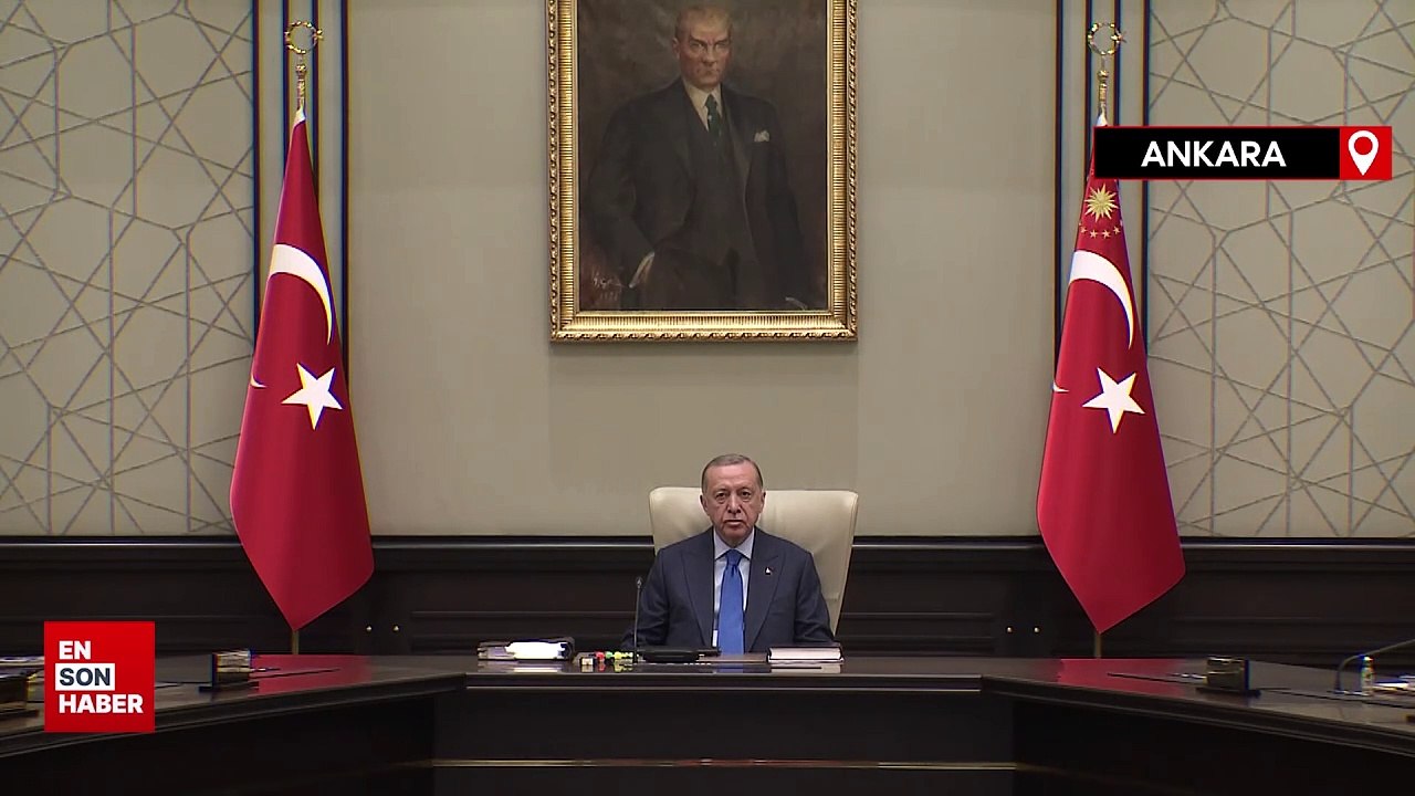 Cumhurbaşkanı Erdoğan, başkanlığında MGK toplantısı