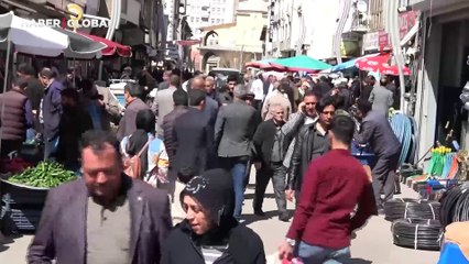 Olaylar sona erdi, bayram alışverişi hareketliliği başladı