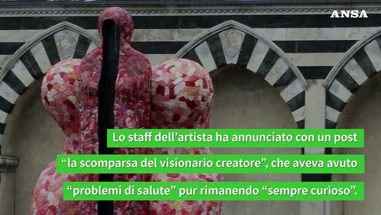 Addio all'artista Gaetano Pesce
