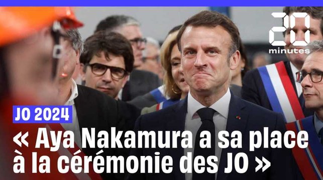 JO de Paris 2024 : Pour Macron, Aya Nakamura a « tout à fait sa place » à la cérémonie d’ouverture