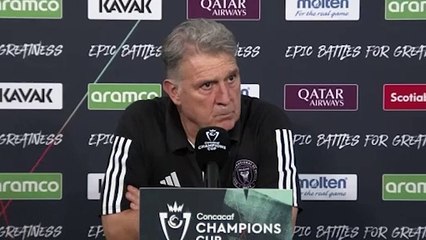 Martino explains Messi's absence in CONCACAF Champions Cup loss