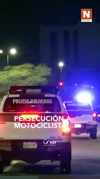 Motociclista se dio a la fuga durante operativos en el segundo anillo y protagoniza una persecución