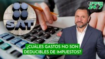 ¿Cuáles gastos no son deducibles de impuestos?