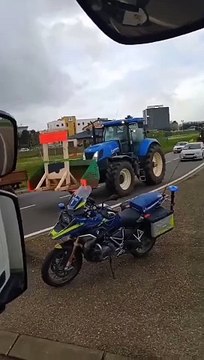 De nombreux agriculteurs en colère du Loir-et-Cher entrent dans Blois pour mener des actions coup de poing. Ils demandent une juste rémunération de leur travail.