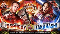 NJPW Wrestle Kingdom 14 IWGP Jr Heavyweight Championship Hiromu Takahashi vs Will Osprey