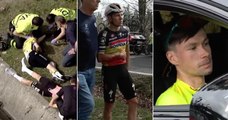 Cyclisme - Tour du Pays basque 2024 - Jonas Vingegaard, Remco Evenepoel, Primoz Roglic... le chaos sur la 4e étape du Tour du Pays basque