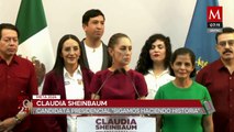 Claudia Sheinbaum pide al INE seleccionar las preguntas para el 2.º debate presidencial