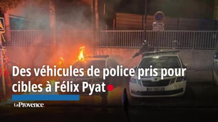 Des véhicules de police pris pour cibles à Félix Pyat