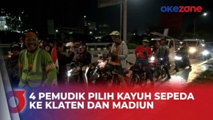 4 Pemudik dari Tangerang Pilih Kayuh Sepeda Menuju Klaten dan Madiun, Intip Persiapannya