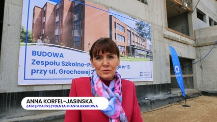 KRAKÓW   WMUROWANIE AKT EREKCYJNY ZESPÓŁ SZKOLNO PRZEDSZKOLNY NR 15 ULICA GROCHOWA