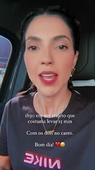 Esposa de craque do Bahia reclama do trânsito de Salvador