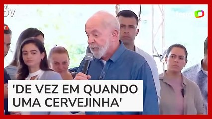 Lula diz que às vezes é preciso 'uma cachacinha' ao falar sobre articulações políticas no Congresso