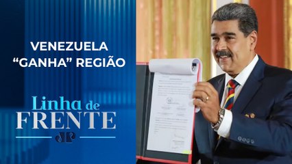 Maduro promulga lei que anexa território da Guiana | LINHA DE FRENTE