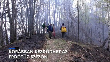 Idén korábban kezdődhet az erdőtűz-szezon