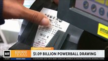 $1.09 Billion Powerball Jackpot Up for Grabs! Powerball drawing