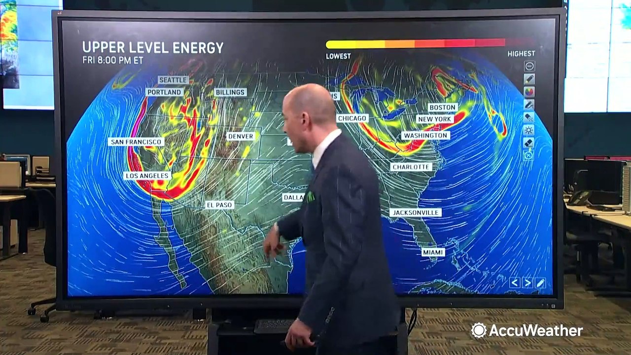 Thunderstorms, showers and flooding threaten post-eclipse travelers