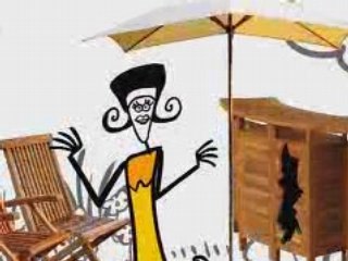 Les apprentis Z'Ecolos : le salon de jardin en teck