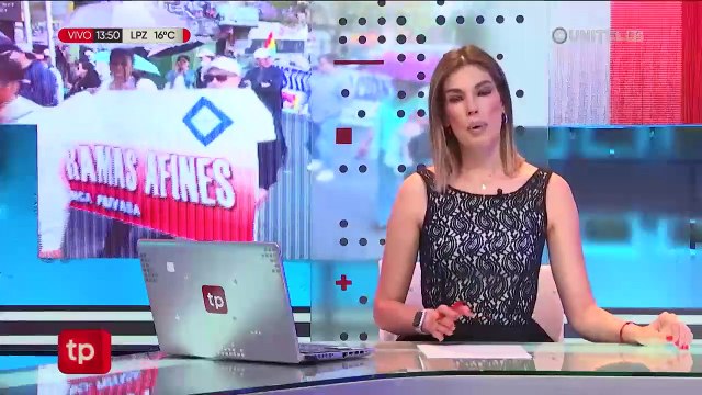 Paro médico: profesionales en salud, maestros y trabajadores de la Umsa protestan con marcha movilizada en el centro paceño