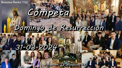 Domingo de Resurrección. Cómpeta 31 de Marzo de 2024 (4k)