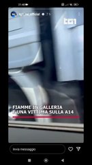 incidente gravissimo in galleria sulla A14