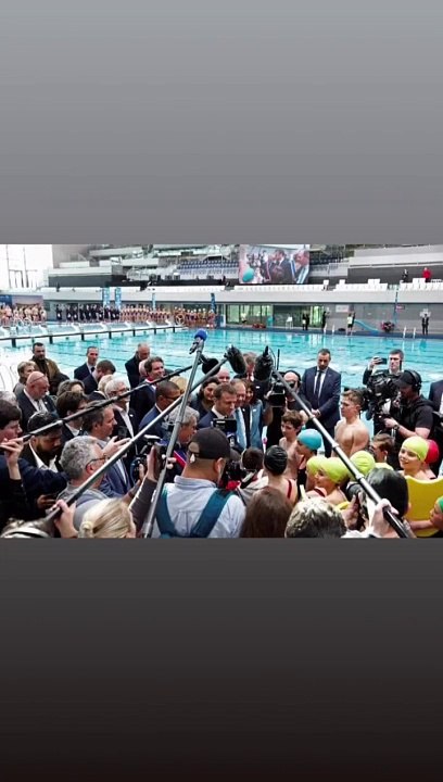 #France  Le centre aquatique olympique de Saint-Denis a été inauguré, ce jeudi 4 avril, par Emmanuel #Macron. #centreaquatiqueolympique #saintdenis #piscine #inauguration