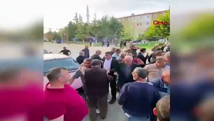 Çorum'un Uğurludağ ilçesinde AKP ve MHP'liler birbirine girdi