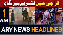 ARY News 1 AM Headlines | 5th April 2024 | Karachi Streets Crime