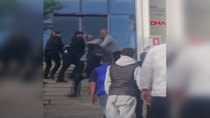 Uğurludağ'da AK Parti ile MHP'li grup arasında 'seçim' arbedesi