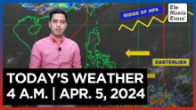 Today's Weather, 4 A.M. | Apr. 5, 2024