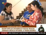 Trabajadores del estado Monagas son beneficiados con jornada médica integral