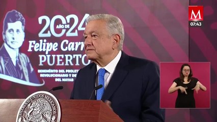 AMLO habla sobre la Revolución Mexicana y la falta de democracia