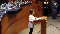 Defienden a Rocío Nahle en Senado por el tema de propiedades en la Riviera