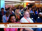 Vpdta. Delcy Rodríguez encabeza el Primer Encuentro de Marcas Estadales 2024