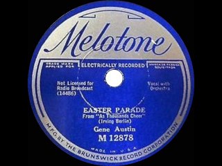 1933 Gene Austin - Easter Parade