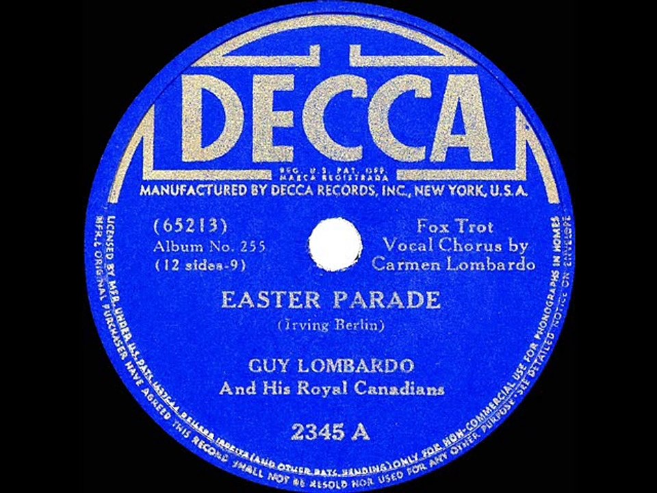 1939 Guy Lombardo - Easter Parade