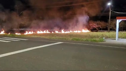 Alerta: incêndio na margem da BR-369 exige atenção de motoristas