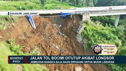 Jalan Tol Bocimi Ditutup Akibat Longsor, Menhub: Segera Diperbaiki dan Lakukan Pengalihan Arus