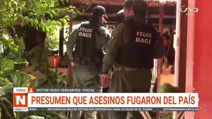 presumen que asesinos fugaron del país