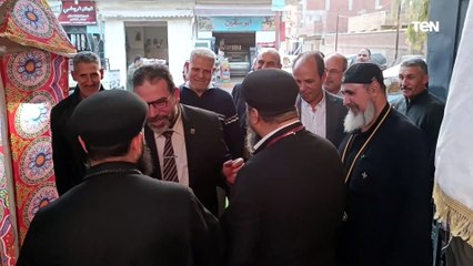 لقاء المحبه قلب واحد عيد واحد.. كنيسة بمنطقة عبد القادر تنظم إفطار بين المسلمين والمسيحيين