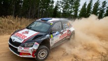 Scott Pedder in-car rally video