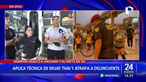 Instructora de Muay thai que capturó a ladrón pide apoyo para que sus alumnos participen en torneo