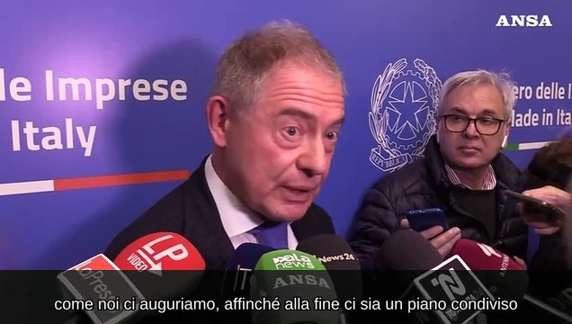 Stellantis, Urso: Chiesto di presentare un programma per ogni stabilimento